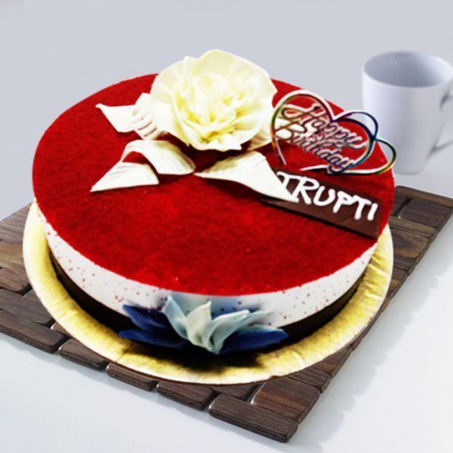 Adorable Sugarfree Red Velvet Cake