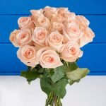 Peach Roses Bouquet