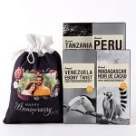 Personalised Anniversary Gunny Bag & Amul Chocolates