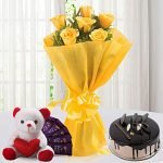 Roses N Choco Hamper Combo