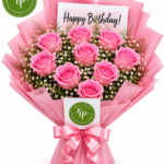 Pink Roses Bouquet