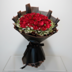Midnight Velvet - 40 Red Roses Signature Bouquet